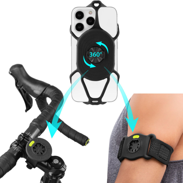 Bone Run+Bike Tie Connect Kit 2 Black Bone Run+Bike Tie Connect Kit 2 Black - Image 1