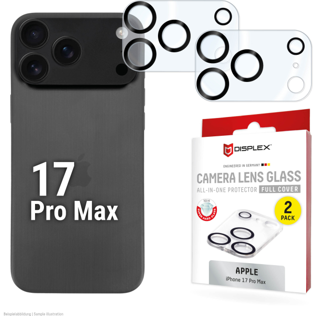 DISPLEX CamGlass All-In-One iPhone 17 Pro Max DISPLEX CamGlass All-In-One iPhone 17 Pro Max - Image 1