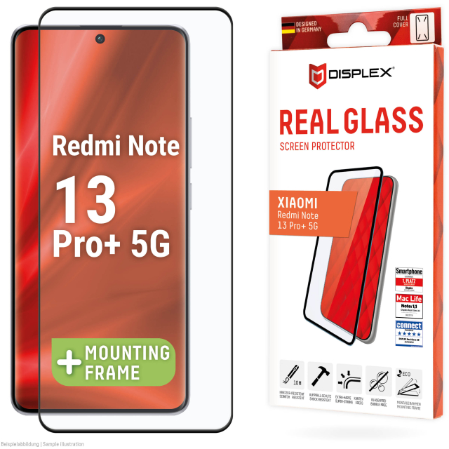 DISPLEX Real Glass Xiaomi Redmi Note 13 Pro+ 5G DISPLEX Real Glass Xiaomi Redmi Note 13 Pro+ 5G - Image 1