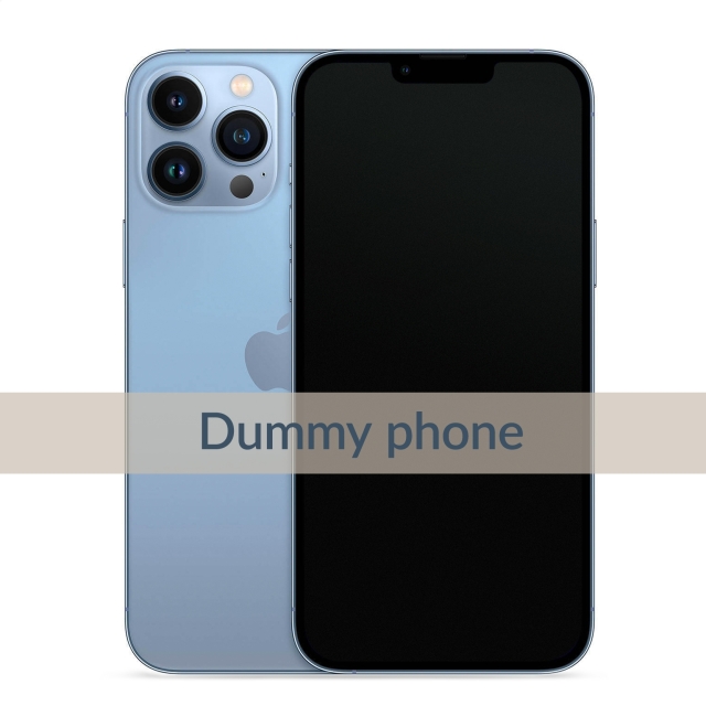 Dummy Apple iPhone 13 Pro Max - Sierra Blue Dummy Apple iPhone 13 Pro Max - Sierra Blue - Image 1