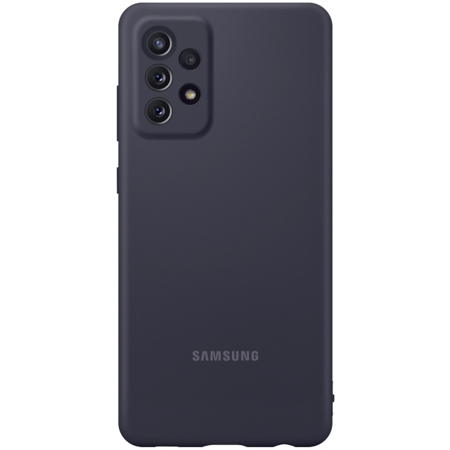 EF-PA725TBEGWW Samsung Silicone Cover Galaxy A72 4G Black EF-PA725TBEGWW Samsung Silicone Cover Galaxy A72 4G Black - Image 1
