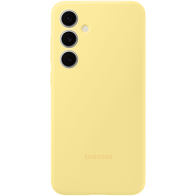 EF-PS721CYEGWW Samsung Silicone Cover Galaxy S24 FE 5G Yellow EF-PS721CYEGWW Samsung Silicone Cover Galaxy S24 FE 5G Yellow - Image 1