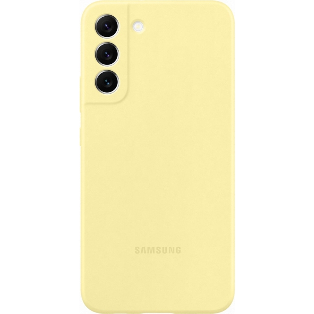 EF-PS906TYEGWW Samsung Silicone Cover Galaxy S22+ 5G Yellow EF-PS906TYEGWW Samsung Silicone Cover Galaxy S22+ 5G Yellow - Image 1