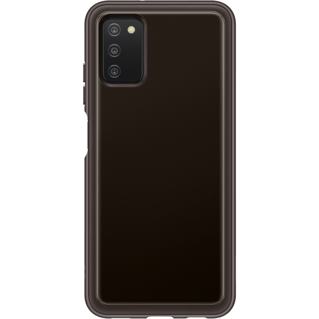 EF-QA038TBEGEU Samsung Soft Clear Cover Galaxy A03s Black EF-QA038TBEGEU Samsung Soft Clear Cover Galaxy A03s Black - Image 1