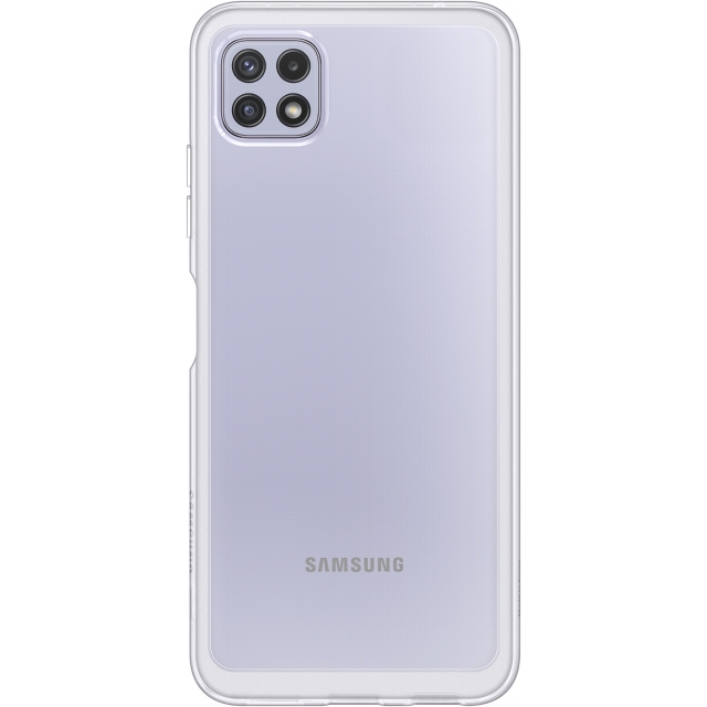 EF-QA226TTEGEU Samsung Soft Clear Cover Galaxy A22 5G Transparent EF-QA226TTEGEU Samsung Soft Clear Cover Galaxy A22 5G Transparent - Image 1