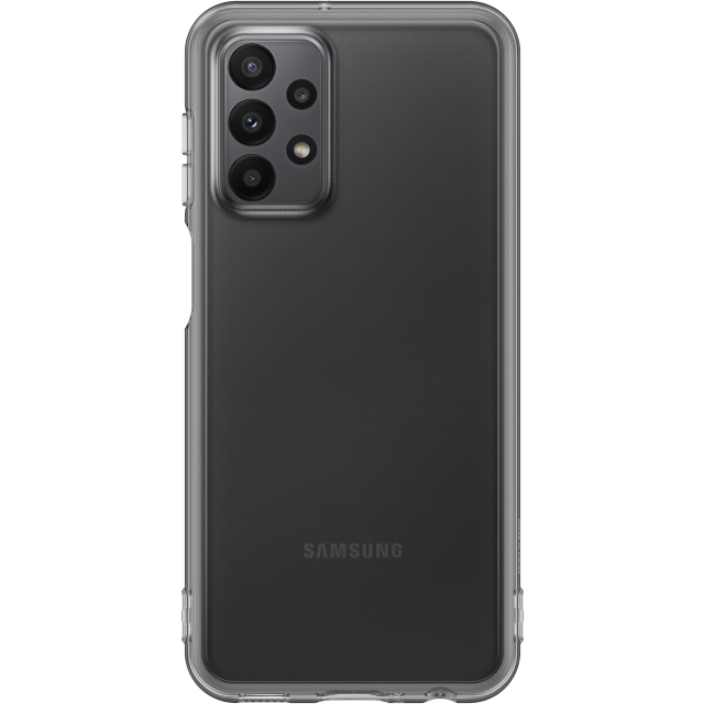 EF-QA235TBEGWW Samsung Soft Clear Cover Galaxy A23 5G Black EF-QA235TBEGWW Samsung Soft Clear Cover Galaxy A23 5G Black - Image 1