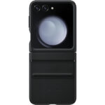 EF-VF731PBEGWW Samsung Flap Vegan Leather Case Galaxy Z Flip5 Black