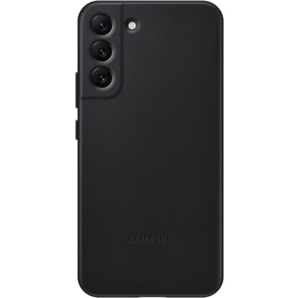EF-VS906LBEGWW Samsung Leather Cover Galaxy S22+ 5G Black