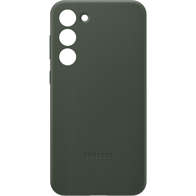 EF-VS916LGEGWW Samsung Leather Cover Galaxy S23+ 5G Green EF-VS916LGEGWW Samsung Leather Cover Galaxy S23+ 5G Green - Image 1