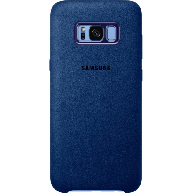 EF-XG955ALEGWW Samsung Alcantara Cover Galaxy S8+ Blue EF-XG955ALEGWW Samsung Alcantara Cover Galaxy S8+ Blue - Image 1