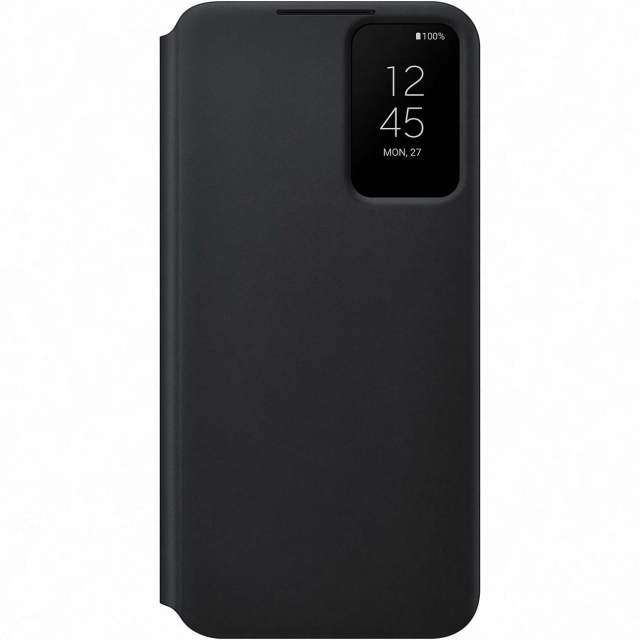 EF-ZS906CBEGEE Samsung Smart Clear View Cover Galaxy S22+ 5G Black EF-ZS906CBEGEE Samsung Smart Clear View Cover Galaxy S22+ 5G Black - Image 1
