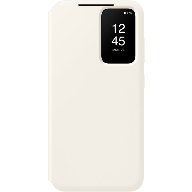 EF-ZS911CUEGWW Samsung Smart Clear View Cover Galaxy S23 5G Cream EF-ZS911CUEGWW Samsung Smart Clear View Cover Galaxy S23 5G Cream - Image 1