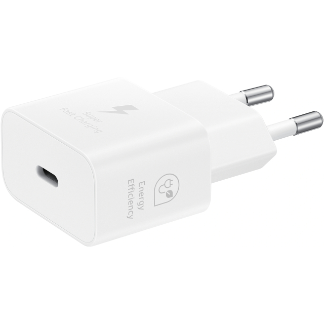 EP-T2510NWEGEU Samsung USB-C PD Wall Charger 25W White EP-T2510NWEGEU Samsung USB-C PD Wall Charger 25W White - Image 1