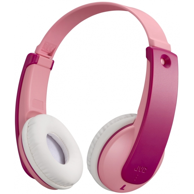 HA-KD10W JVC Kids TinyPhones Wireless Headphone Pink HA-KD10W JVC Kids TinyPhones Wireless Headphone Pink - Image 1