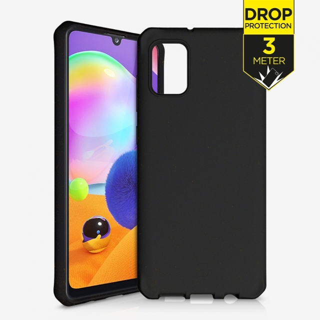 ITSKINS Level 2 FeroniaBio for Samsung Galaxy A31 Black ITSKINS Level 2 FeroniaBio for Samsung Galaxy A31 Black - Image 1