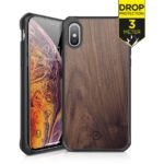 ITSKINS Level 2 HybridFusion for Apple iPhone Xs Max Dark Wood