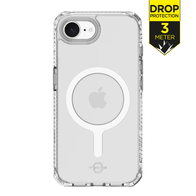 ITSKINS Level 2 HybridMagClear_R for Apple iPhone 16e/17e Transparent ITSKINS Level 2 HybridMagClear_R for Apple iPhone 16e/17e Transparent - Image 1