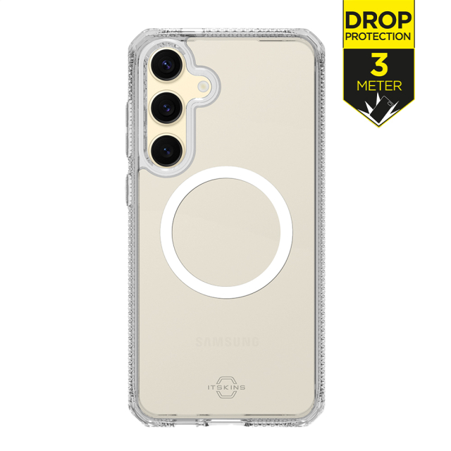 ITSKINS Level 2 HybridMagClear_R for Samsung Galaxy S24 FE 5G Transparent ITSKINS Level 2 HybridMagClear_R for Samsung Galaxy S24 FE 5G Transparent - Image 1