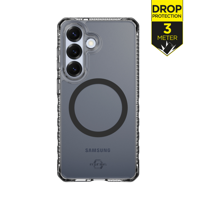 ITSKINS Level 2 HybridMagClear_R for Samsung Galaxy S26 Smoke ITSKINS Level 2 HybridMagClear_R for Samsung Galaxy S26 Smoke - Image 1