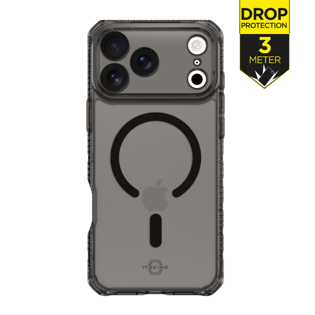 ITSKINS Level 2 HybridMagFrost_R for Apple iPhone 17 Pro Black ITSKINS Level 2 HybridMagFrost_R for Apple iPhone 17 Pro Black - Image 1