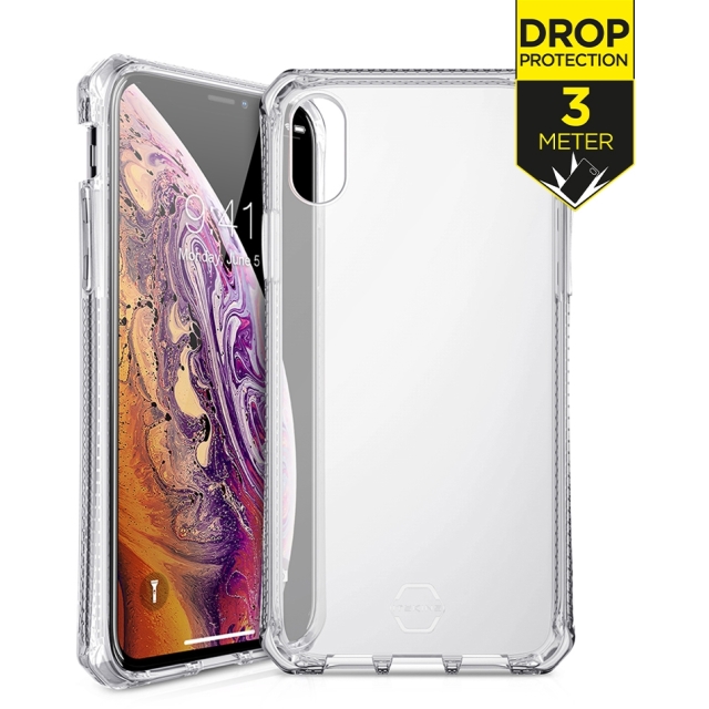 ITSKINS Level 2 SpectrumClear for Apple iPhone X/Xs Transparent ITSKINS Level 2 SpectrumClear for Apple iPhone X/Xs Transparent - Image 1