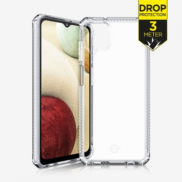 ITSKINS Level 2 SpectrumClear for Samsung Galaxy A12/M12 Transparent ITSKINS Level 2 SpectrumClear for Samsung Galaxy A12/M12 Transparent - Image 1