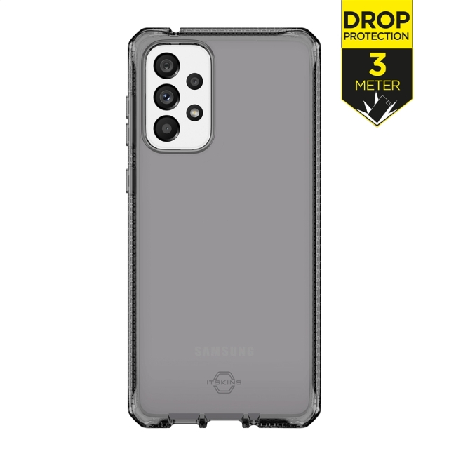 ITSKINS Level 2 SpectrumClear for Samsung Galaxy A73 5G Smoke ITSKINS Level 2 SpectrumClear for Samsung Galaxy A73 5G Smoke - Image 1