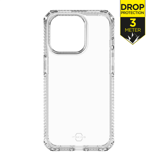 ITSKINS Level 2 SpectrumClear_R for Apple iPhone 15 Pro Max Transparent ITSKINS Level 2 SpectrumClear_R for Apple iPhone 15 Pro Max Transparent - Image 1
