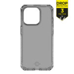 ITSKINS Level 2 SpectrumClear_R for Apple iPhone 15 Pro Smoke