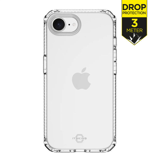 ITSKINS Level 2 SpectrumClear_R for Apple iPhone 16e/17e Transparent ITSKINS Level 2 SpectrumClear_R for Apple iPhone 16e/17e Transparent - Image 1