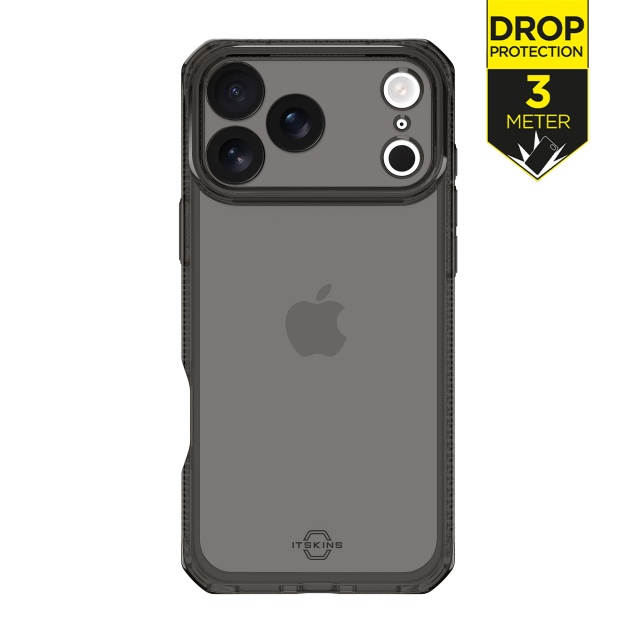 ITSKINS Level 2 SpectrumClear_R for Apple iPhone 17 Pro Smoke ITSKINS Level 2 SpectrumClear_R for Apple iPhone 17 Pro Smoke - Image 1