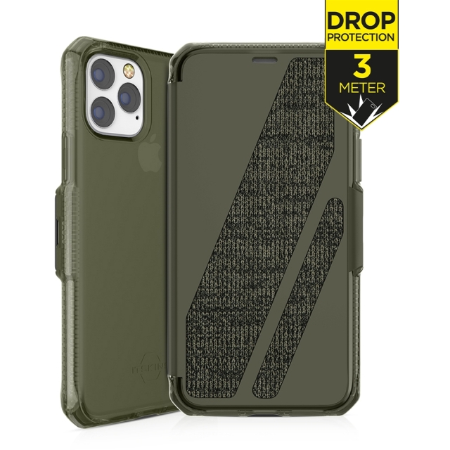ITSKINS Level 2 SpectrumFolio for Apple iPhone 11 Pro Kaki ITSKINS Level 2 SpectrumFolio for Apple iPhone 11 Pro Kaki - Image 1