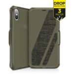 ITSKINS Level 2 SpectrumFolio for Apple iPhone Xs Max Kaki