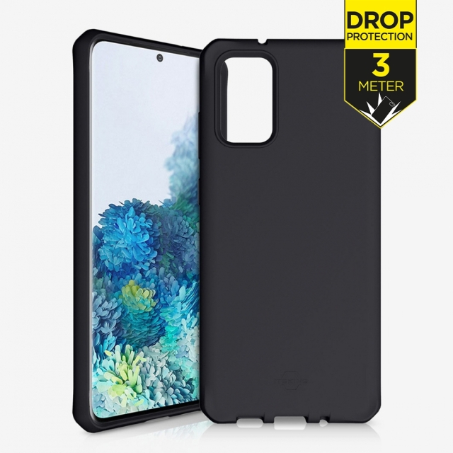 ITSKINS Level 2 SpectrumSolid for Samsung Galaxy S20+/S20+ 5G Plain Black ITSKINS Level 2 SpectrumSolid for Samsung Galaxy S20+/S20+ 5G Plain Black - Image 1