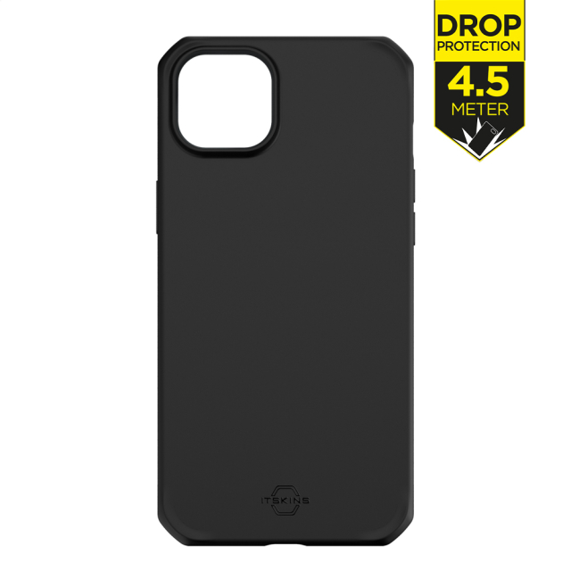 ITSKINS Level 3 SpectrumSilk_R for Apple iPhone 14 Plus/15 Plus Black ITSKINS Level 3 SpectrumSilk_R for Apple iPhone 14 Plus/15 Plus Black - Image 1