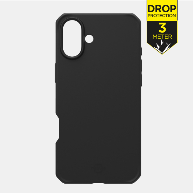 ITSKINS Level 3 SpectrumSilk_R for Apple iPhone 16 Black ITSKINS Level 3 SpectrumSilk_R for Apple iPhone 16 Black - Image 1