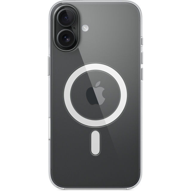 MA7D4ZM/A Apple Clear Case with MagSafe iPhone 16 Plus Transparent MA7D4ZM/A Apple Clear Case with MagSafe iPhone 16 Plus Transparent - Image 1