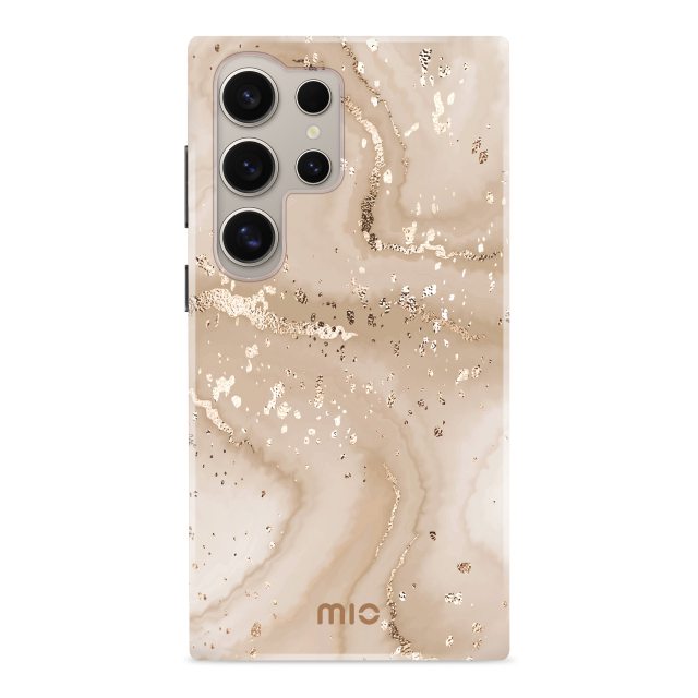 MIO Gold Marble Magsafe Compatible for Samsung S24 Ultra 5G MIO Gold Marble Magsafe Compatible for Samsung S24 Ultra 5G - Image 1