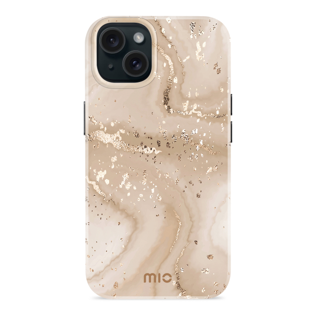 MIO Gold Marble Magsafe Compatible for iPhone 13/14/15 MIO Gold Marble Magsafe Compatible for iPhone 13/14/15 - Image 1