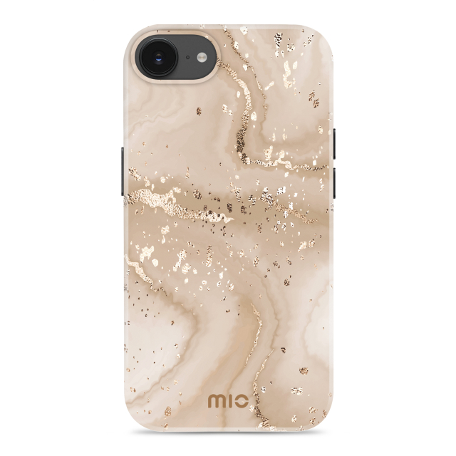 MIO Gold Marble Magsafe Compatible for iPhone 16e/17e MIO Gold Marble Magsafe Compatible for iPhone 16e/17e - Image 1