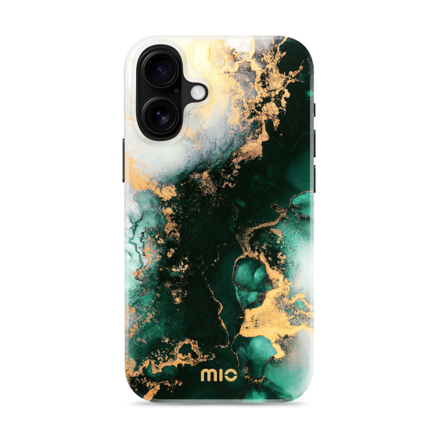 MIO Green Marble Magsafe Compatible for iPhone 16 Plus MIO Green Marble Magsafe Compatible for iPhone 16 Plus - Image 1