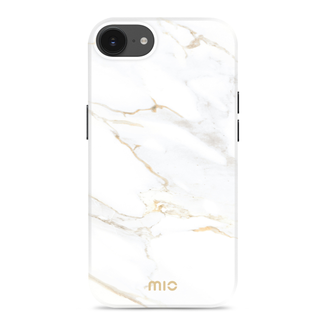MIO White Marble Magsafe Compatible for iPhone 16e/17e MIO White Marble Magsafe Compatible for iPhone 16e/17e - Image 1