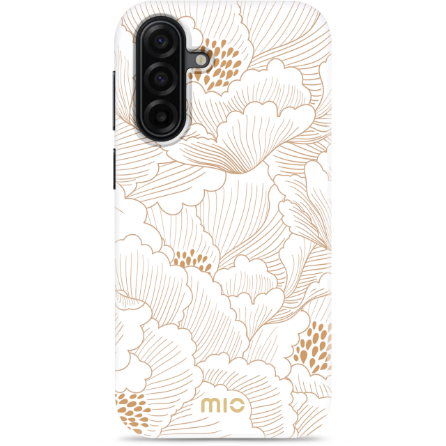 MIO White Roses Magsafe Compatible for Samsung A17 (4G/5G) MIO White Roses Magsafe Compatible for Samsung A17 (4G/5G) - Image 1