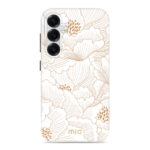 MIO White Roses Magsafe Compatible for Samsung S24 5G/S25 5G