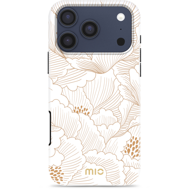 MIO White Roses Magsafe Compatible for iPhone 17 Pro Max MIO White Roses Magsafe Compatible for iPhone 17 Pro Max - Image 1
