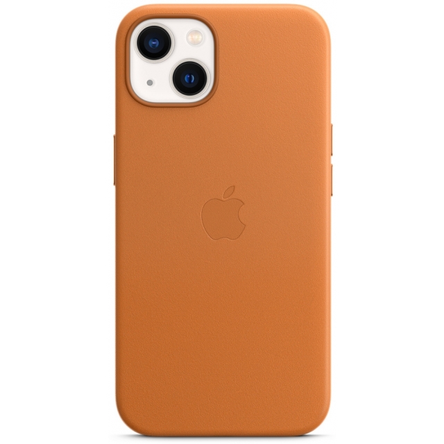 MM103ZM/A Apple Leather Case with MagSafe iPhone 13 Golden Brown MM103ZM/A Apple Leather Case with MagSafe iPhone 13 Golden Brown - Image 1