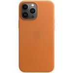MM1L3ZM/A Apple Leather Case with MagSafe iPhone 13 Pro Max Golden Brown
