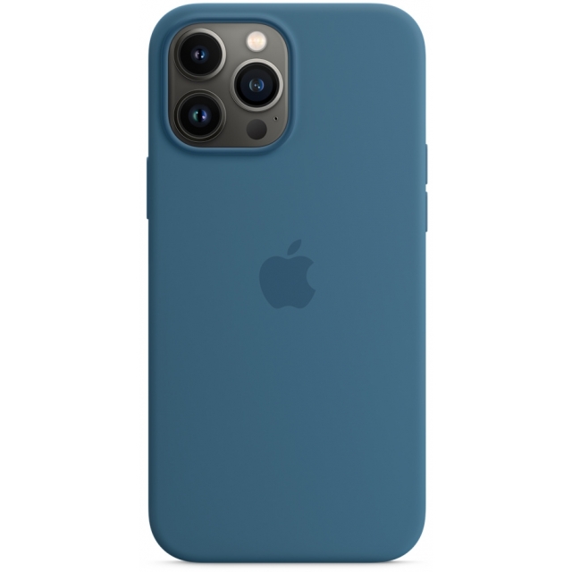 MM2Q3ZM/A Apple Silicone Case with MagSafe iPhone 13 Pro Max Blue Jay MM2Q3ZM/A Apple Silicone Case with MagSafe iPhone 13 Pro Max Blue Jay - Image 1