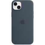 MPT53ZM/A Apple Silicone Case with MagSafe iPhone 14 Plus Storm Blue