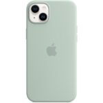 MPTC3ZM/A Apple Silicone Case with MagSafe iPhone 14 Plus Succulent